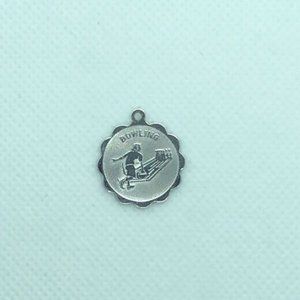 Sterling Silver Bowling Charm